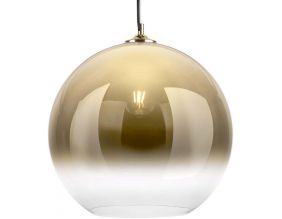 Suspension en verre Bubble (Doré)