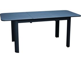 Table en aluminium avec allonge Eos 130-180 cm (Bleu)