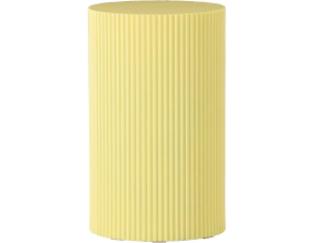 Table d'appoint en MDF Lenox (Jaune)
