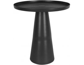 Table d'appoint en aluminium Force 40 x 43 cm (Noir)