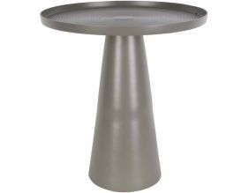 Table d'appoint en aluminium Force 40 x 43 cm (Taupe)