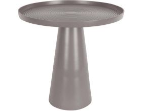 Table d'appoint en aluminium Force 40 x 37.5 cm (Taupe)