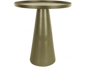 Table d'appoint en aluminium Force 43 x 48.5 cm (Vert mousse)