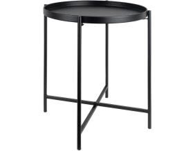 Table d'appoint en métal Meseta (Noir)