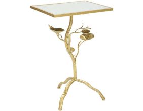 Table d'appoint en métal Tisty 40 x 30 x 60 cm