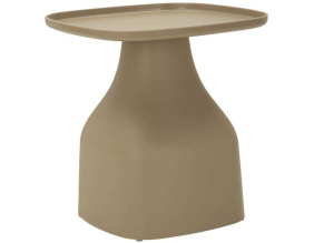 Table d'appoint en plastique Gea 48 x 48 x 50 cm (Gris)