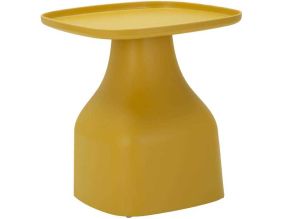 Table d'appoint en plastique Gea 48 x 48 x 50 cm (Jaune)