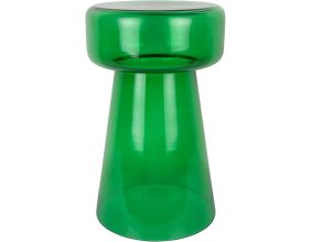 Table d'appoint en verre Corcho (Vert)