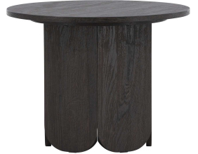 Table basse en MDF Tekla 60 x 45 cm (Noir)