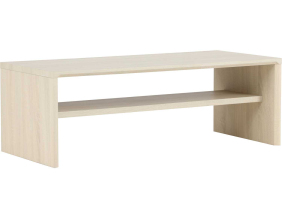Table basse en MDF Telemarket 110 x 50 x 38 cm (Blanc)