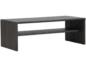 Table basse en MDF Telemarket 110 x 50 x 38 cm (Noir)
