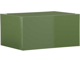 Table basse en MDF York Glossy (Vert foncé)