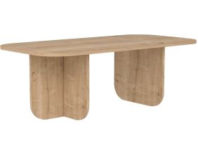Table basse en aggloméré Becaj (Chêne)