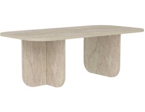 Table basse en aggloméré Becaj (Travertine)