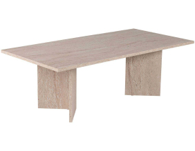 Table basse en aggloméré Sabin (Travertine)
