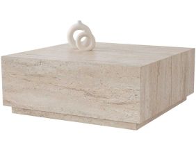 Table basse carré en aggloméré Lizbon