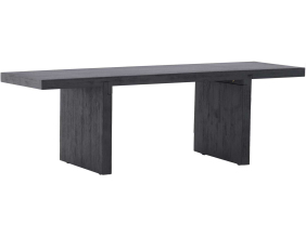 Table basse en hévéa 120 x 38 cm Yakunik