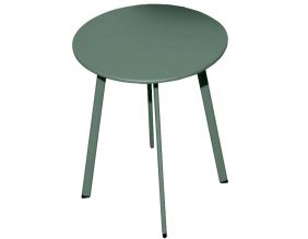 Table basse de jardin en acier Massai 50 cm (Vert)