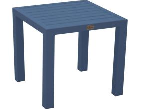 Table basse de jardin en aluminium Lou (Bleu)