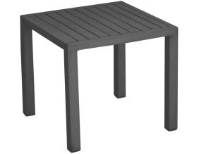 Table basse de jardin en aluminium Lou (Graphite)