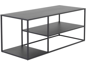 Table basse en métal 120 x 50 x 50 cm Staal