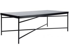 Table basse en verre Smooth (130 x 60 x 40 cm)