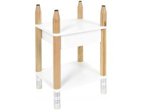 Table de chevet pour enfants Crayons