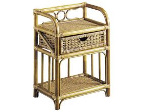 Table de chevet en rotin Madiun