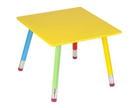 Table enfant Crayons