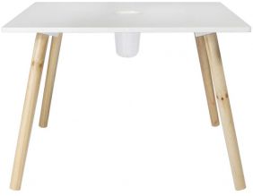 Table enfant en bois avec pot à crayons Gribouille