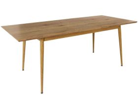Table extensible en bois 160 x 200 cm Paxton