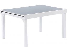 Table jardin Modulo 6 à 10 personnes (Blanc)