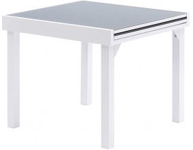 Table jardin Modulo 4 à 8 personnes (Blanc)