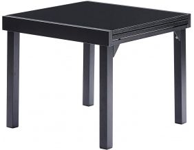 Table jardin Modulo 4 à 8 personnes (Noir)