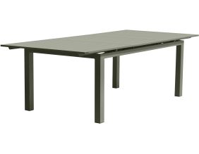 Table de jardin en aluminium avec rallonge automatique 180 à 240 cm Miami