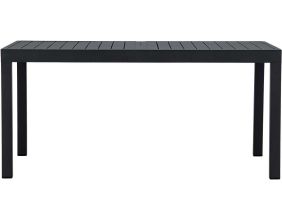 Table de jardin extensible en aluminium Capo (Noir)