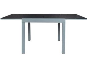 Table de jardin extensible en métal Haria 80 x 80 x 75 cm