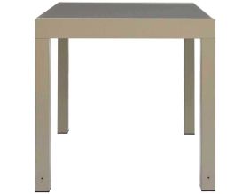 Table de jardin extensible en métal Haria