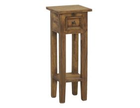 Table de nuit en acajou (Naturel antique)