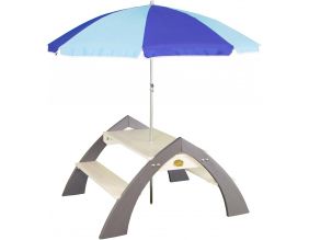 Table de pique-nique enfant avec parasol Kylo