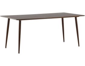 Table de repas en MDF Polar 180 x 90 cm (Noyer)