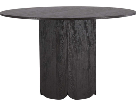 Table repas en MDF Tekla 120 x 75 cm (Noir)