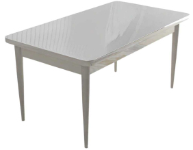 Table de repas en aggloméré Nil (Blanc)