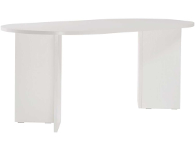 Table de repas en aggloméré Sablin (Bois blanc)