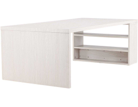 Table de repas 230 x 110 cm avec étagères Mika