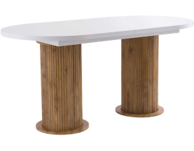 Table de repas extensible Gusto (Blanc)
