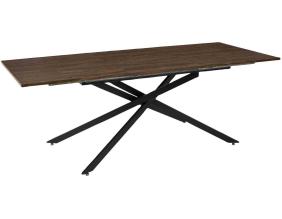 Table repas extensible en bois et métal 6 à 8 personnes Tiffany