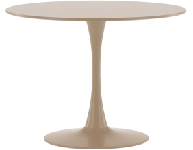 Table repas en métal et MDF Glade 100 x 75 cm