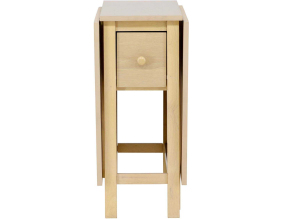 Table de repas rabatable 150 x 80 cm Edward
