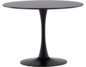 Table de repas ronde ⌀100 cm Glade (Noir)